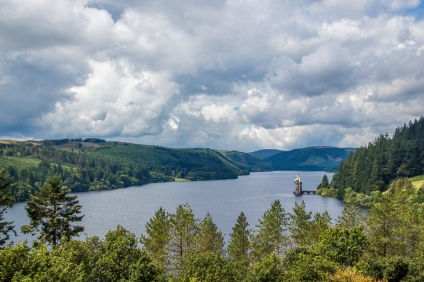 Llyn [lake] Vyrnwy, Mid Wales